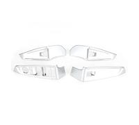 WUPEDI 4 pezzi Pannello di copertura dell'interruttore, for BMW, Serie 3 G20 G28 2020 Set ABS cromato Alzacristalli Accessori for auto Controllo finestrini Trim Sostituzione del pannello dell'interrut
