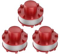 WUPEDI Bobina per decespugliatore, per Einhell 3405096 Linea di Ricambio per decespugliatore con Filo da 2 mm GE-CT 36/30 Li E Solo Agillo 36/255 Bobina per Tosaerba(Black 3pcs)