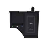 WUPEDI Caricatore wireless for auto da 15 W Qi Caricabatterie wireless integrato Supporto for telefono for auto con porta di ricarica USB, for NISSAN, Sylphy 2020-2021 Caricabatterie wireless per auto