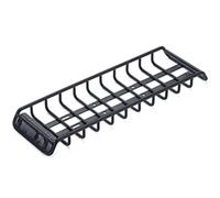 WUPEDI DJ 1/10 Metal Roof Slim Warrior Portapacchi Telaio Portapacchi Tetto Stretto Half Rack SCX10 III RC Car Parts Carro De Control Remoto Portapacchi per Auto(1 Set)