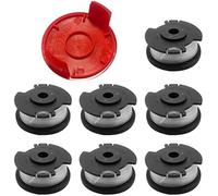WUPEDI Filo di Ricambio per tagliabordi, per Einhell GE-CT 18/28 Li e TC Tle-03 0.06-16Ft Bobina per Tosaerba(Black 7 1)