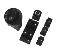 WUPEDI For A4 B6 B7 RS4, for Seat, for Exeo Pannello finestra Interruttore Master Pulsante di alimentazione elettrica fari specchietto retrovisore Interruttore di controllo fendinebbia sul cruscott