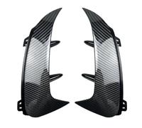 WUPEDI For, for Benz, Classe A W177 A180 A200 A220 Hatchback 2018-2023 Paraurti posteriore, labbro, ticker, parafanghi, canard, nero labbro del diffusore posteriore(Carbon Pattern)