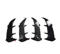 WUPEDI For, for Benz, Classe A W177 Hatchback A180 A200 A220 A35 A45 2018-2023 Paraurti posteriore Pinne canard Finiture spoiler posteriore labbro del diffusore posteriore(Glossy Black)