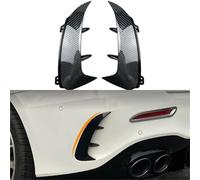 WUPEDI For, for Benz, for Classe A, W177, for Berlina, A180 A200 A35 2018+ Ricambi auto Paraurti posteriore Copertura frangivento labbro del diffusore posteriore(Gloss Black)