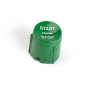 WUPEDI Interruttori a pulsante per auto Start Stop Coperchio interruttore di accensione motore, per Land, per Range, per Chiave interruttore di avviamento(Green)