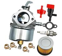 WUPEDI Kit carburatore Compatibile con ARIENS RT5020 RT7020 Tiller 901011 901012 5.0 7.0 HP, for Tecumseh Kit pistone Albero Motore Cilindro