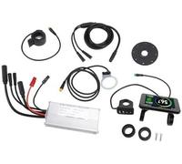 WUPEDI Kit controller motore for bicicletta con design scanalato, display VM-T8, supporto motore da 500 W, for varie condizioni meteorologiche misuratore di velocità per monopattini elettrici