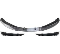 WUPEDI Kit for labbro del paraurti anteriore dell'auto Splitter Spoiler Paraurti Canard Lip, for BMW, Serie 3 E90 E91 LCI Facelift 2007-2012 (aspetto carbonio) Spoiler per auto(BLACK C carbon look)