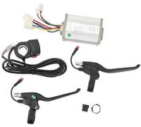 WUPEDI Kit regolatore elettrico 36V 1000W regolatore acceleratore a pollice e leva freno doppia, for scooter elettrico moto misuratore di velocità per monopattini elettrici