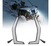 WUPEDI Luci Fang LED UTV compatibili con le lampade della griglia anteriore Teryx KRX 1000 Special/Trail Edition 2020-2022 Indicatore di direzione per moto