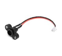 WUPEDI Maniglia di Sicurezza for Manubrio in Lega Alluminio, for Segway, for Ninebot, ES1 ES2 ES4 Cruscotto Controllo Bluetooth Parafango Anteriore Posteriore Set parafango Parafango(Clear)