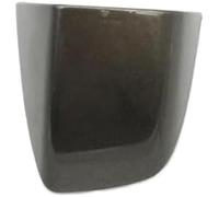 WUPEDI Maniglia per porta esterna, per A6 S6 A7 Rs6 Rs7 A8 2010 2011-2015 2016 4H1837879 Blocco coperchio automatico anteriore sinistro destro Protezione per maniglia della porta(BLACK Brown Right)