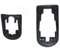WUPEDI Maniglia per porta esterna, per Escape, per Focus per Transit 2014-2018 Auto anteriore posteriore sinistro destro Kit guarnizione tappo Protezione per maniglia della porta(BLACK Rubber Pads)