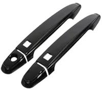 WUPEDI Maniglia per porta esterna, per Toyota Alphard Vellfire Ah20 2008 2009-2014 2015 Parti decorative per copertura esterna auto Protezione per maniglia della porta(BLACK 2 Keyless Entry B 2pc)