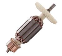 WUPEDI Parti dell'armatura AC220-240V, for Bosch, TDM1200 TDM1250 Cloudstone Sostituzione dell'ancora del rotore della macchina Rotore dell'indotto del motore elettrico per utens(BLACK With Bearing)