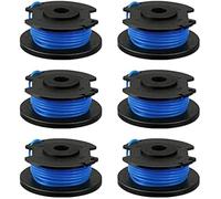 WUPEDI Per Bobina per decespugliatore Cdiytool da 6 Pezzi, per Ryobi One AC14RL3A Olt1832 Rac124 Linea di Ricambio per decespugliatore, 18 V 24 40 Bobina per Tosaerba(Black 6pcs)