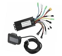 WUPEDI Regolatore 26A 3 modalità con misuratore display LCD EN06, kit pannello controller bici elettrica in lega di alluminio misuratore di velocità per monopattini elettrici