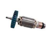 WUPEDI Sostituzione ancoraggio rotore armatura AC220V-240V, for makita, smerigliatrice angolare GA6010 GA6020 GA5020 GA5010 Rotore dell'indotto del motore elettrico per utens(BLACK Armature)