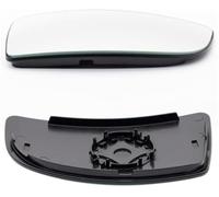 WUPEDI Specchietto retrovisore destro inferiore convesso con piastra di supporto, for Ford TRANSIT MK8 dal 2014 in poi, sostituire 1855102 lente a specchio convessa(BLACK RIGHT)