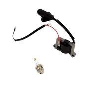 WUPEDI Universale Bobina di Accensione Spark Plug Kit CG430 520 26CC 1E34F 1E40F 5A Erba Decespugliatore Montaggio Tosaerba Attrezzi da Giardino Bobina di accensione per Tosaerba