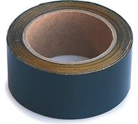 Wupsi Nastro in PVC per la Riparazione di Teloni, Tendoni, Teli e Pellicole- Nastro Adesivo per Strappi, Squarci e Fori su Teloni di camion, Copertura di Rimorchi, Serre, Nero, 5 cm X 5 m