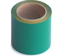 Wupsi Nastro in PVC per la Riparazione di Teloni, Tendoni, Teli e Pellicole- Nastro Adesivo per Strappi, Squarci e Fori su Teloni di camion, Copertura di Rimorchi, Serre, Verde, 10 cm X 5 m