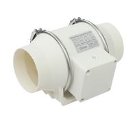 WUPYI2018 Ventilazione estrattore Dair,Ventilatore di condotta in PP - 28 W motore in rame - 220 m³/h - Installazione a parete o a tubo - Diametro 9,5 cm