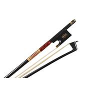 WUQIMUSC 4/4 full size Arco Violino Arco In Fibra di Carbonio Stick Dritto Pernambuco Performance Master Level naturale capelli arco bianco