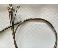 WUQIMUSC Corde per violino 4/4 set per 6 Corde Violino Corde in Acciaio Corde di Ricambio violino parti/accessori