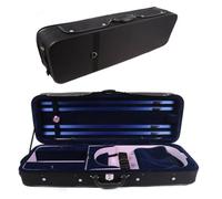 WUQIMUSC Custodia morbida per viola da 40,6 cm, regolabile da 15 a 41,9 cm, leggera, resistente all'usura, con imbottitura spessa