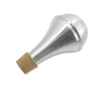 WUQIMUSC Sordina per tromba in alluminio per jazz, prestazioni classiche da palco, silenziatore professionale con riduzione del rumore, leggero e resistente, accessori per strumenti in ottone