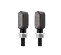 WUQWUM Motorbike indicatore Accessori Direzionali Per Motociclette Indicatori Per Di Direzione A LED Lampada Lampeggiante Lampeggiatore Intermittente 2 Pezzi 3/6 Led