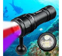 Wurkkos DL07 3000lm Torcia Subacquea LED, 100m IPX8 Luce Immersione
