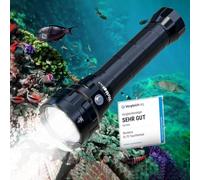 Wurkkos Torcia Subacquea Ricaricabile 13.000 Lumen per Immersione