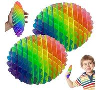 Wurm Zappelspielzeug, 2 Stücke Wurm Großes Zappelspielzeug, Worm Toy, Giocattolo a forma di verme, giocattolo da spremere per bambini e adulti, giocattolo a forma di verme per bambini