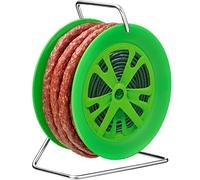 WURSTBARON® Avvolgicavo con salsiccia, design tubo da giardino, 3,5 m di salsiccia di Cracovia, alta qualità e aroma affumicato, idea regalo giardino, 240 g