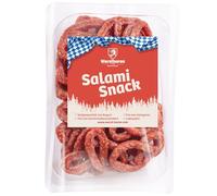 WURSTBARON® - Salame Mini Pretzel Jalapeño - Originali pretzel di salame Jalapeño dalla Baviera - 250g - Stick di snackbox