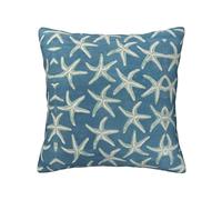 WURTON Federa per cuscino con stampa di stelle marine, in lana, per divano, divano, casa, decorazione neutra
