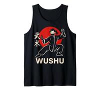 Wushu Ragazza Cinese Arti Marziali Kung Fu Fighter Canotta