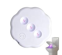 Wusideday Luce Per Vaso Wc - Lampada Uv Ricaricabile E Adesiva Automatica Con Funzione Detergente - per WC con Sensore di Movimento | Adatto Per Camera Da, Casa, Bambini, Bambine, Bagno, Ambienti