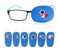 WUSJC 6 PCS Benda Occhio Pigro Bambini, Eye Patch Coprente per occhio pigro ambliopia,Patch Occhio per Occhiali Benda per occhio per Occhiali Che (forniture non mediche) Coprire l'occhio sinistro
