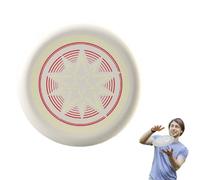 WUSJCOF 1 pezzo Disco da Lancio Professionale, da Ultimate, da Competizione Funsport, Bambini e Morbido, Giochi e Divertimento all'Aperto (Bianco, fluorescente)