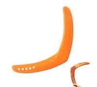 WUSJCOF 1 Pezzo Gioco di Lancio Classico, Boomerang Morbido Professionale, Morbido, da Lancio, Per Bambini all'Aperto, Disco, Per Ragazzi e Ragazze, Giocattolo da Volo Esterno (Arancione)