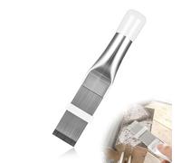 WUSJCOF 1 Pezzo Spazzola di Pulizia Condizionatore d'Aria Lamelle del Condensatore Spazzola in Acciaio Inox per Pulizia Bobine Evaporatore Radiatore Strumento di Riparazione