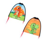 WUSJCOF 2 Pezzi Mini Aquiloni Lancio con Pollice Drachenschleuder per Bambini e Adulti, Facili da Far Volare Giocattolo Divertente (per Spiaggia e All'aperto)