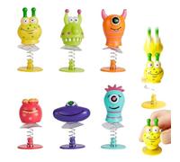 WUSJCOF 6 Pezzi Giocattoli Salterini Mostro, Regali per Feste Bambini, Mostri Salterini, Decorazioni per Feste Mostro, Giocattoli, Regali di Compleanno (6 Colori)