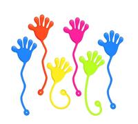 WUSJCOF 6 x Bambini Che battono Le Mani Colorate Regalo Pippo Mano - Ragazzi - Ragazze Festa di Compleanno