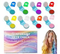 WUSJCOF 8 Pezzi Polvere per Capelli, Spray Colorato Lavabile, Colore Temporaneo per Capelli per Ragazze, Bambini e Adolescenti (5-15 Anni), Perfetto come Regalo di Natale o Compleanno (Rosa ecc.)