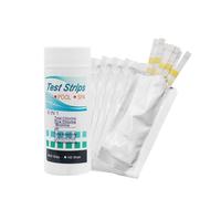 WUSJCOF Acqua 6-in-1 per Potabile e Salata, Test Rapido per Qualità dell'Acqua, Pool & Spa, Tester Misuratore di Salinità, Piscina, Sale, Concentrazione di Cloruro di Sodio